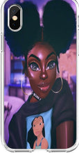 Load image into Gallery viewer, Fashionable Black Girl Back Cover Case Accessories for Iphone 7/8 and 12/12 Pr0
