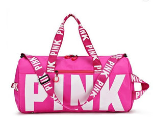Pink logo Duffle Bag