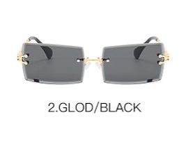 2020 Rimless Square Sunglasses