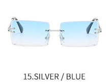 Load image into Gallery viewer, 2020 Rimless Square Sunglasses

